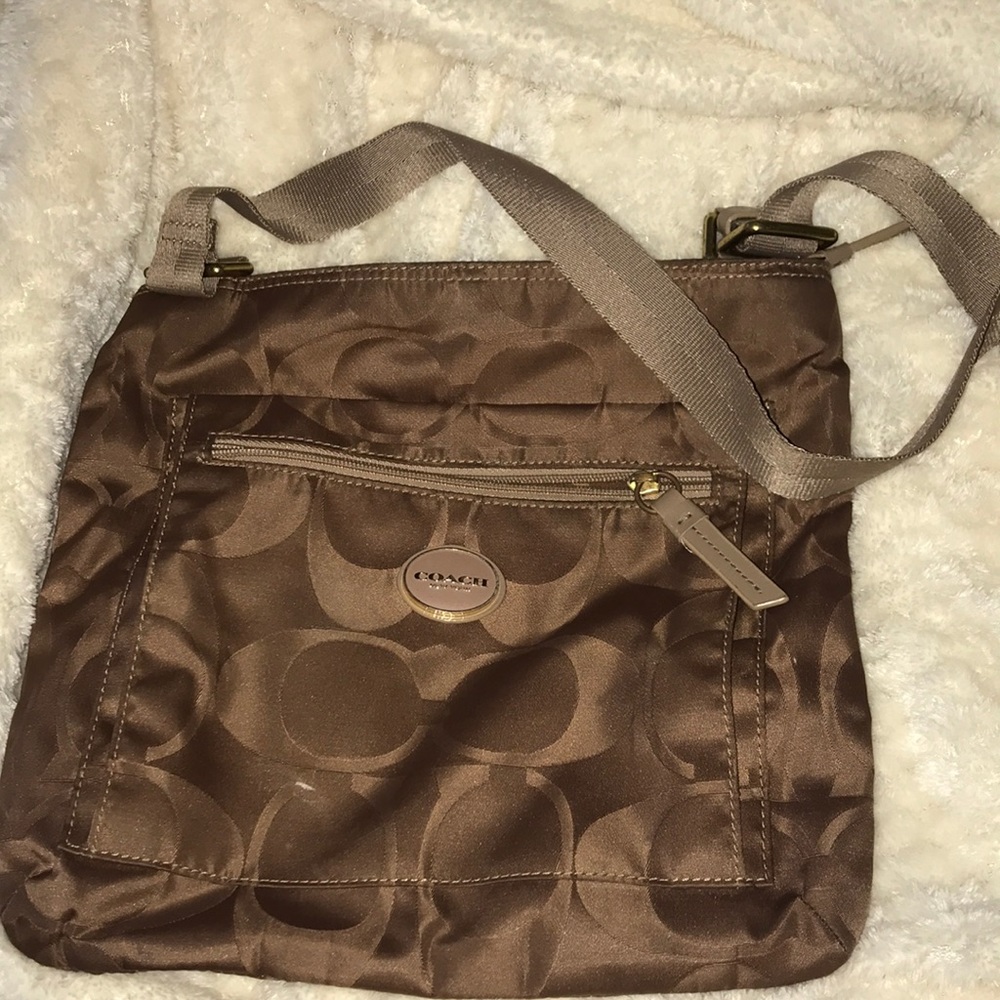 Crossbody Beige Original Coach Bag